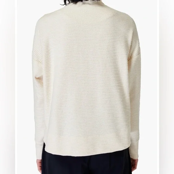 Sweaty Betty Rest Up Bouclé Half Zip Pullover - Picture 2 of 7